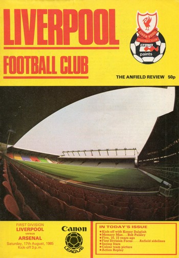 Match programme